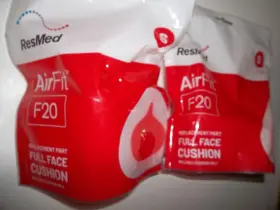 63457 Resmed Airfit F20 - Size Small Full Face Cushion New Sealed Lot Of 2
