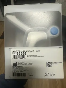 63555 Resmed Airfit N20 Frame Sys - Med Ref