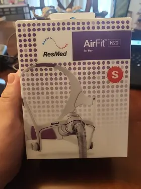 63558 Resmed Original Headgear For Her Airfit And Airtouch N20 Nasal Cpap Small Size