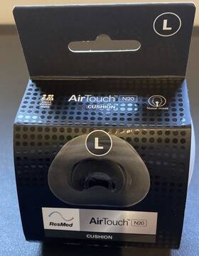 Resmed 63950 Airtouch N20 63952 Memory Foam Nasal Cushion - Large New