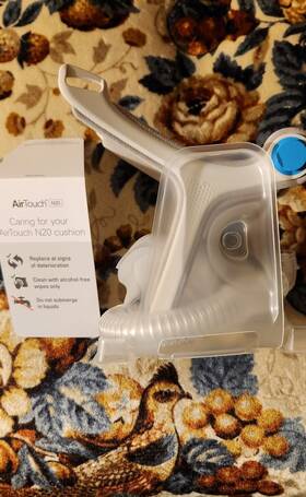Resmed 63954 Airtouch N20 Frame Sys Without Headgear Size Medium Nib