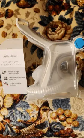 63954 Resmed Airtouch N20 Frame Sys Without Headgear Size Medium Nib