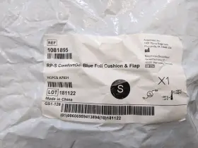 1081895 Respironics Cpap Rp-s Comfortgel Blue Full Face Cushion And Flap Small