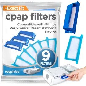 Resplabs Medical Inc. 656114543362 Cpap Filters Compatible With The Philips Respironics Dreamstation 1