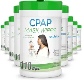 Resplabs Medical Inc. 850030671608 Cpap Mask Wipes For Masks Cushions - 110 Count Pack Of 24