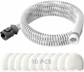 38822 Respwave New Resmed Airmini Cpap Tubing 10 Filters Factory Bag Replacement