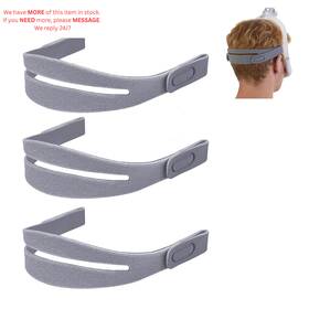 Respwave 602835400699 3 Packs Replacement Headgear Compatible With Airfit N30i And P30i Nasal Gray