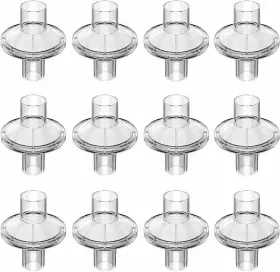 H1605 Respwave 783970312624 Universal Inline Bacterial Filter Cpap/bipap Machines 12-pack Stop Pollen