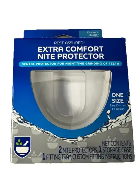Rest Assured 011822768903 Extra Comfort Dental Nite Protector One Size