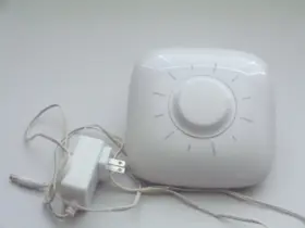 Restor Style 694202114476 White 12 Sound Restful Sleep Machine With Stand Battery Or Ac Euc