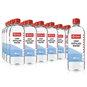 Resway 860001387605 American Red Cross Distilled Water Travel Bottles For Resmed Respir