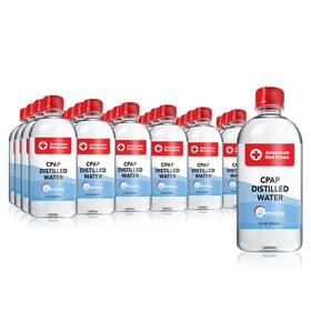 Resway Cpapwater1224upc American Red Cross Distilled Water Travel Bottles For Resmed Respiro