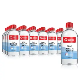 Cpapwater1224upc Resway American Red Cross Distilled Water Travel Bottles For Resmed Respiro