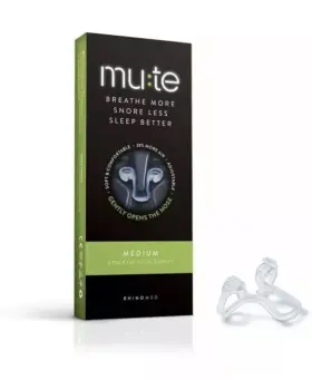 Cm20p03 Rhinomed Limited Mute Nasal Dilator For Snore Reduction Medium 3 Pack Exp 3/27