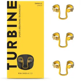 Turb30sml Rhinomed Limited Turbine Nasal Dilator For Athletic Breathing - Small 3pk Improves