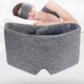 Riosew 795847208220 Sleep Mask - 100% Light Blocking Advanced Skin-friendly Fabric Adjustable Fit