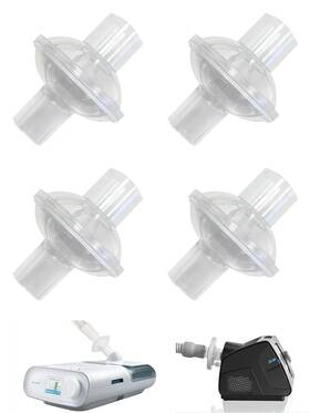 Rislabo 768771720458 Universal Cpap Inline Air Filter Resmed Airsense 11/10 Philips Dreamstation 2