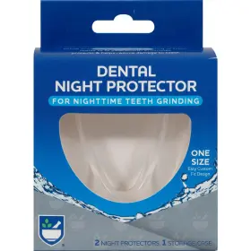 Rite Aid 011822218306 Dental Nite Protector Guard Teeth Grinding - 2 Protectors And 1 Tray 9z