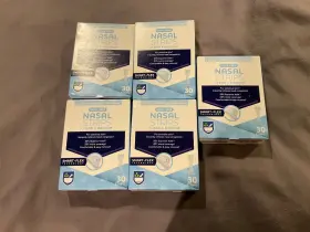 Rite Aid 011822430500 5 Boxes Nasal Strips Clear Medium 30 Per Box Drug Free