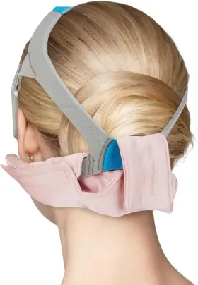 Rjsfnkl 711181313826 Satin Cpap Strap Cover For Neck - Pad Headgear Masks Comfort And P