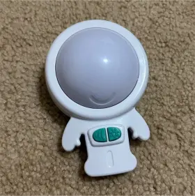 Zed01 Rockit Zed Baby Sleep Aid Vibrating Soother White Noise With Red Night Light