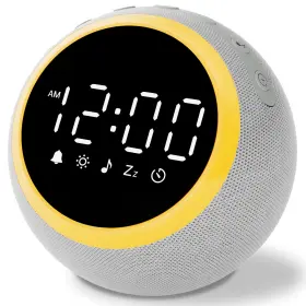 Sm01-1109 Rohent White Noise Sound Machine - With Nightlight And Alarm Clock 25 Sooth Inch