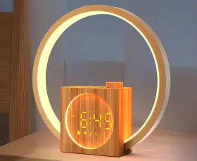 Yf03 Rohent Sunrise Alarm Clock With Sound Machine White Noise For Heavy Sleepers