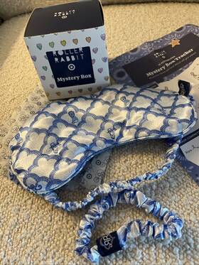 Roller Rabbit 199268783487 Target X Store Exclusive Mystery Box Sleeping Mask And Scrunchie