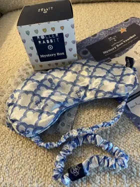 Roller Rabbit 199268783487 Target X Store Exclusive Mystery Box Sleeping Mask And Scrunchie