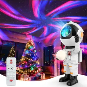 Us-rst-sc513-vn-c Rossetta Astronaut Galaxy Projector Star For Medium White