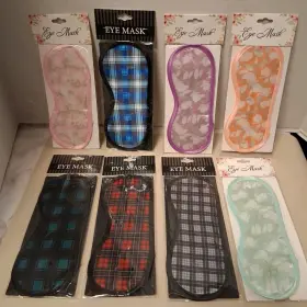 Royal Deluxe Accessories Llc 613153156236 Eye Sleep Mask Lot Of 8 New