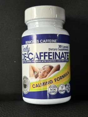 Ruta 350987000334 Daily De-caffeinate Most Potent Caffeine Eliminator May Help With Deeper Sleep