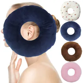 Fgl02 S-snail-oo Ear Piercing Pillow For Side Sleepers Small With Ho
