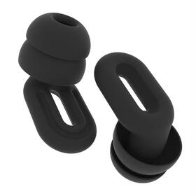 Saccater 897139890550 Focus Plus Earplugs With Double Tips Reusable Silicone Ear Plugs For Sle