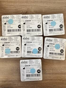 Salter Labs Alo123 Innomed Aloha Medium Nasal Pillows Lot Of 7 New