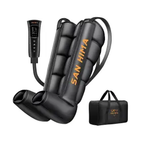 San Hima 356307024661 Air Compression Leg Massager - Sequential Full Boots