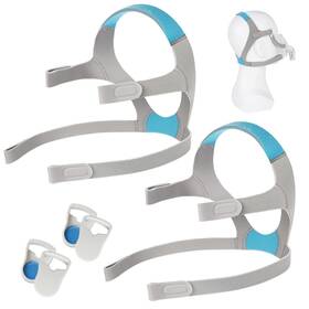 Sanforce Cfn20 Airfit F20 Headgear 2 Packs Replacement Mask Strap With Magnetic Cl