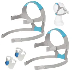 Cfn20 Sanforce Airfit F20 Headgear 2 Packs Replacement Mask Strap With Magnetic Cl