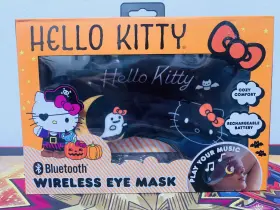 Sanrio 680079015138 Hello Kitty Halloween Bluetooth Wireless Eye Sleep Mask -