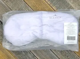 92490 Scentsy Weighted Purple Eye Sleep Mask New