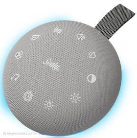 Sealy Sl-hw-sn-122-wt Night Light And Wireless Speaker Sound Machine