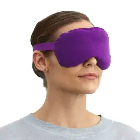 10184-pur Sensacare Lavender Eye Mask Pillow Weighted For Relaxation Yoga Stress
