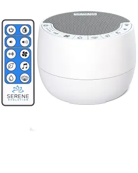 Brrc114x Serene Evolution White Noise Sound Machine With Remote Control - 70 Opt