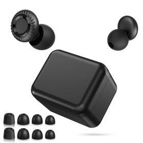 Sernaxi Hy-kxd-s6-bk Ear Plugs Ultra-comfy Reusable Noise Reducing Earplugs For Sleep Silicone C