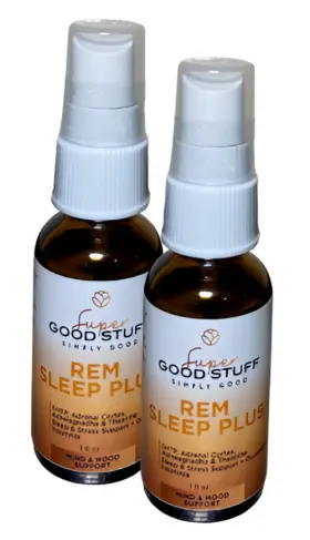 Sgs Research 656016701020 2-pack Rem Sleep Plus 1 Oz - All-natural Aid No Next-day Drowsiness