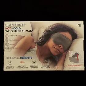 Sharper Image 1017345 Hot And Cold Weightedeye Mask