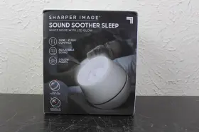 2316092 Sharper Image Sound Soother Sleep White Noise With Led Glow