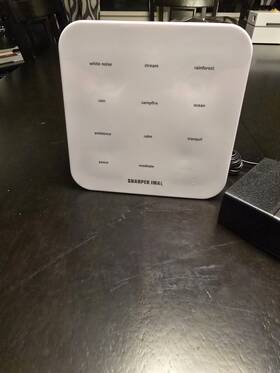 Sharper Image 29213a5157 White Noise Machine Sound Therapy Sleeping Aid