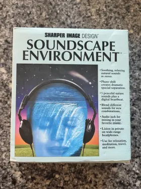 Sharper Image 780352130036 Vintage Nos Soundscape Environment Headphones By