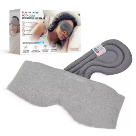 Sharper Image 840397501151 - Hot Cold Weighted Eye Mask